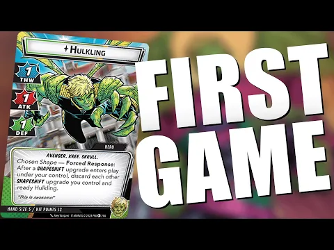 My First Game With Hulkling vs Expert Ironman Marvel Champions Live Replay