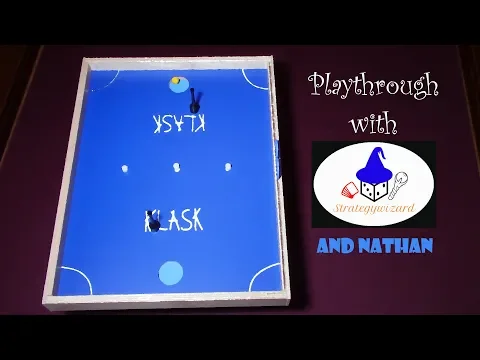 Klask Playthrough with Strategywizard & Nathan