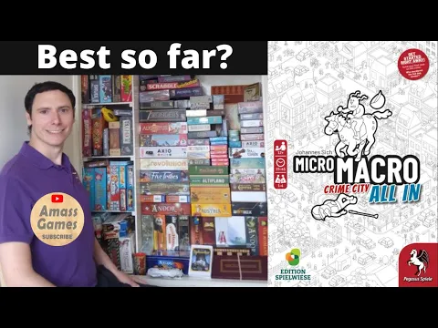 MicroMacro3: All In review #boardgame comparison Micro Macro #trilogy AmassGames #games #game #bgg