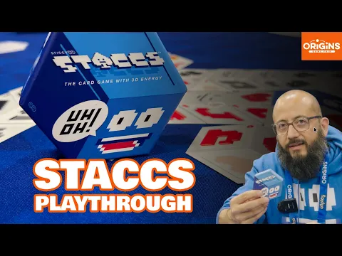 STACCS's 3D hexagon system is genius | Origins Gamefair