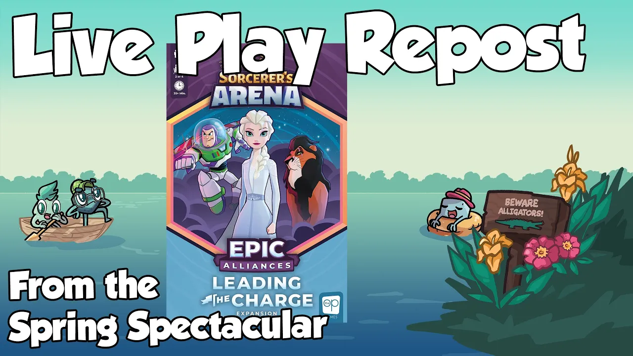Disney Sorcerers Arena Leading the Charge Live Play