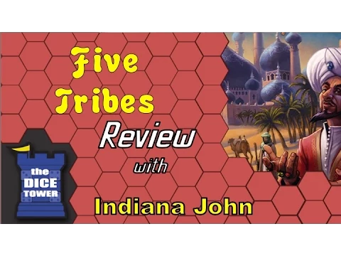 Indiana John (The Dice Tower) Reviews Five Tribes