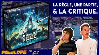 ANDROMEDA'S EDGE - La règle, la partie, la critique !