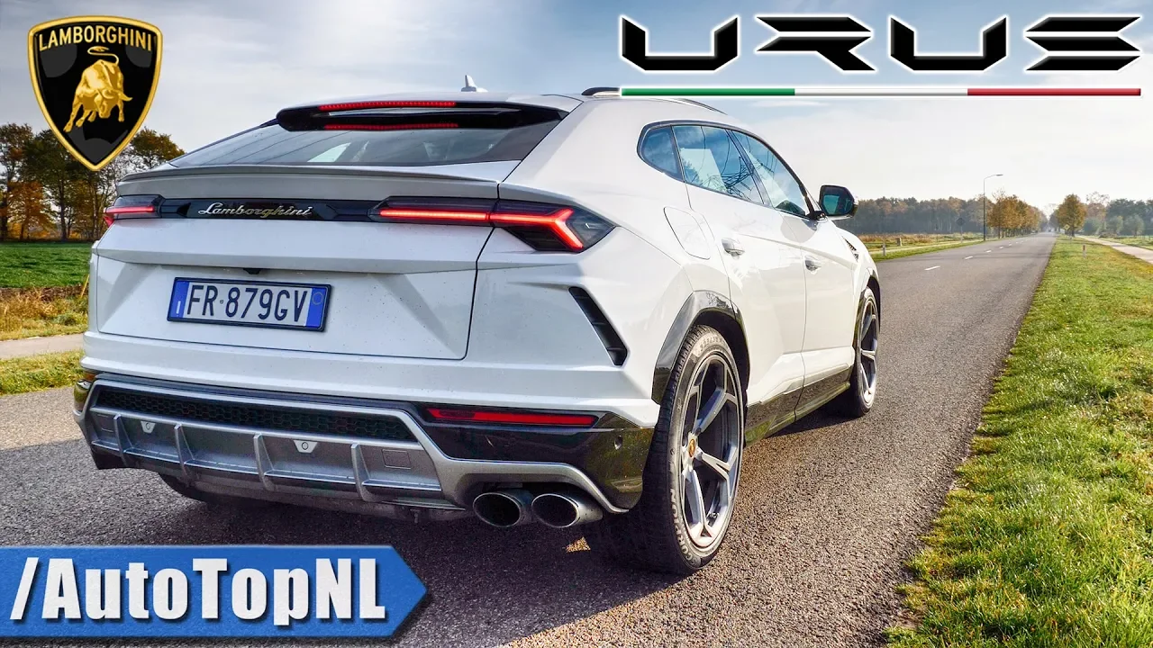 LAMBORGHINI URUS | PURE! SOUND | EXHAUST REVS ONBOARD & FLYBY by AutoTopNL