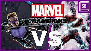 LET'S PLAY: Marvel Champions - Hawkeye vs Klaw