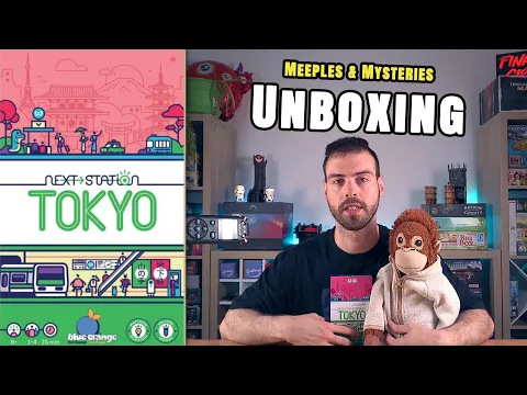 Unboxing Next Station Tokyo | There ain't much to unbox