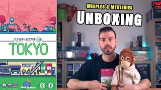 Unboxing Next Station Tokyo | There ain't much to unbox