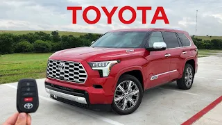 2023 Toyota Sequoia Capstone // A 437hp Turbo-Hybrid Luxury BEAST! (Lexus in Disguise?)