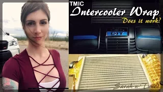 DEI Heat Wrap // Subaru Top Mount Intercooler