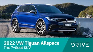 2022 VW Tiguan Allspace Launch | The 7-Seat SUV | Drive.com.au