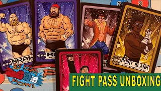 June July 2024 Fight Pass Unboxing & Gameplay 81 GO.FIGHT.POW! Card & Dice Fighting Game Solo Gaming