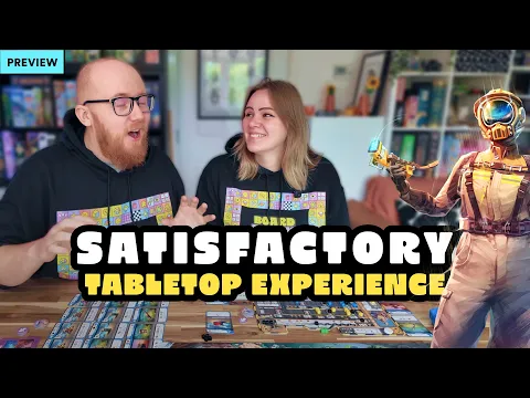 Does Satisfactory Work as a Board Game? | Gameplay + Preview