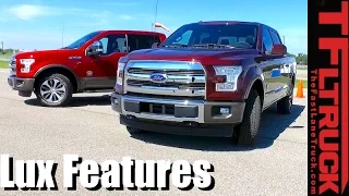 2017 Ford F-150: Top 5 Luxury Sedan-like Features
