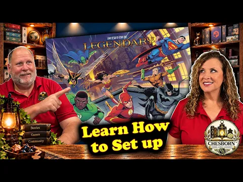 How to Set Up Legendary: A DC Deck Building Game | Step-by-Step Setup