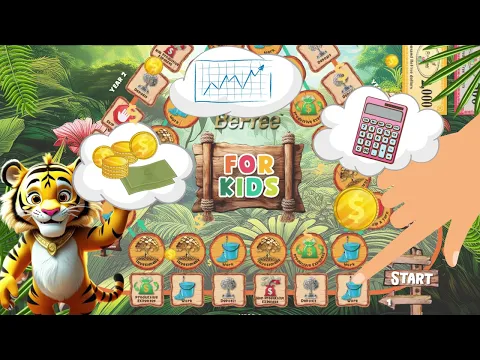 BeFree for Kids – Fun Board Game Teaching Money Skills | Financial Literacy for Ages 7-12 Allowance