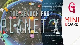 THE SEARCH FOR PLANET X - Il GIOCO da tavolo deduttivo per esplorare lo SPAZIO - Miniboard #41