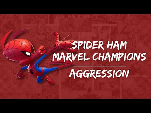 Marvel Champions Hero Spotlight - Spider Ham - Aggression Aspect!