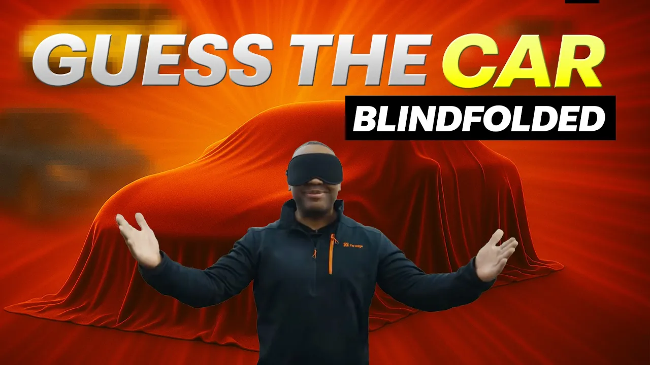 Car Expert Guesses ALL Cars.... BLINDFOLDED? | Plus BLINDFOLD Lap Record??!