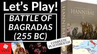Let's Play! Hold the Line: Hannibal | Wargame | Battle of Bagradas 255 BC | Complete Playthrough