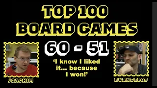 The Best 100 Board Games of All Time - 60 - 51