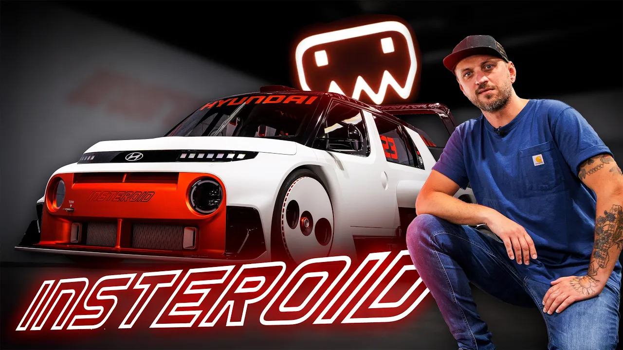 À la découverte de l'INCROYABLE concept-car Hyundai Insteroid !