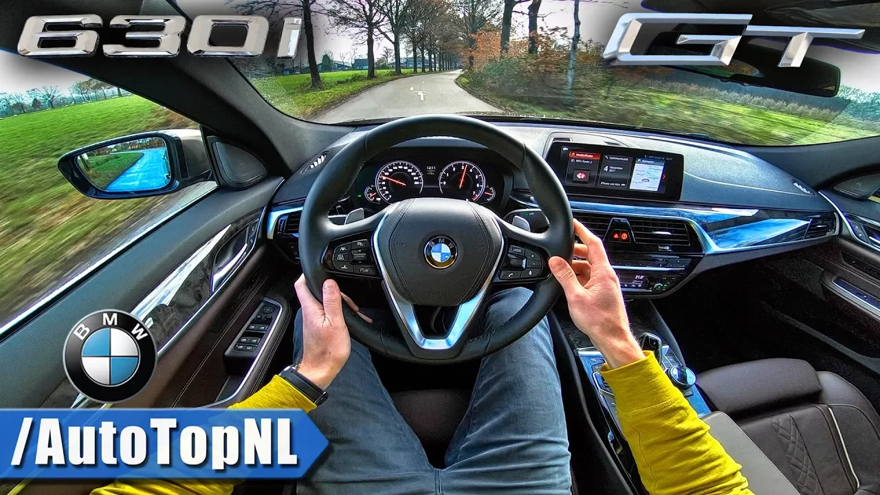 2018 BMW 6 Series Gran Turismo POV Test Drive by AutoTopNL
