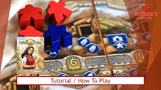 Lions Of Lydia [Board Game] - Tutorial / How To Play with Examples