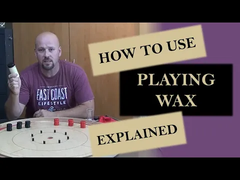 Crokinole Boards How to use wax shuffle board wax