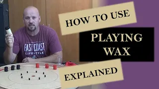 Crokinole Boards How to use wax shuffle board wax