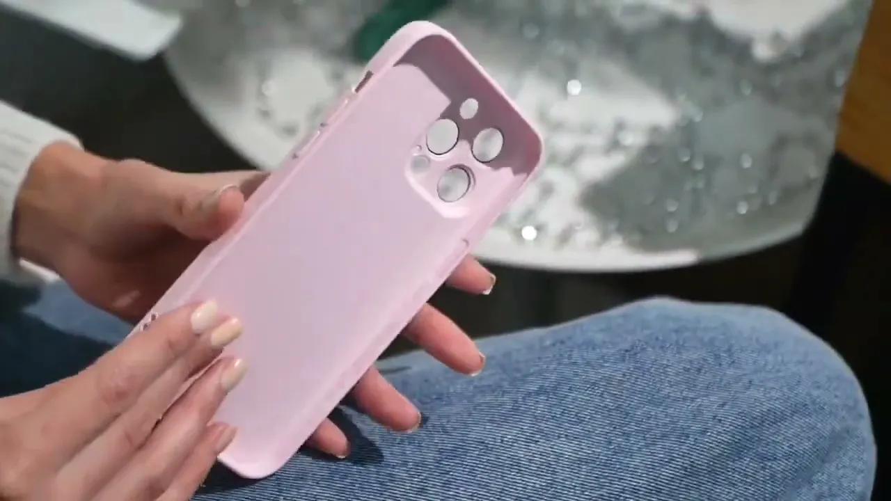 TPU+PC чохол Secret Garden with MagSafe для Apple iPhone 15 (6.1"), Pink