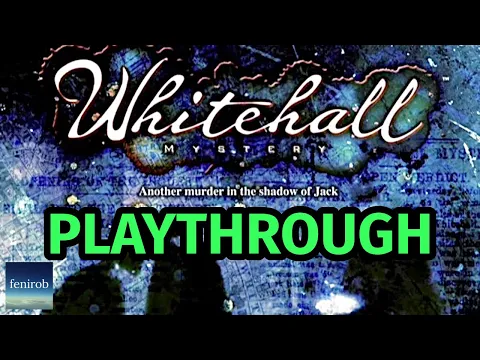 Whitehall Mystery Board Game | Playthrough