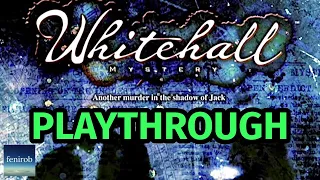 Whitehall Mystery Board Game | Playthrough