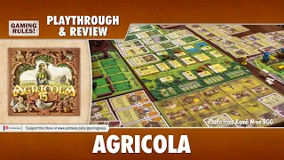 Agricola - Playthrough and Review