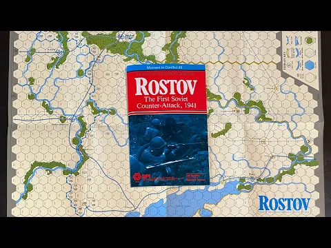 Rostov: The First Soviet Counter-Attack, 1941 (SPI) - Unbagging and Brief Overview