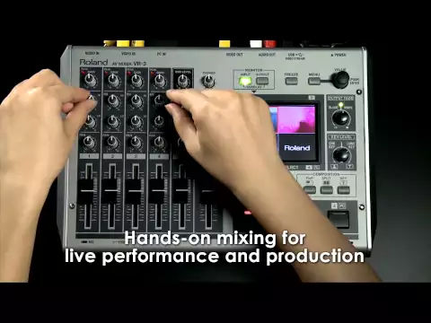 Product video thumbnail for Roland VR3 Audio Video Mixer