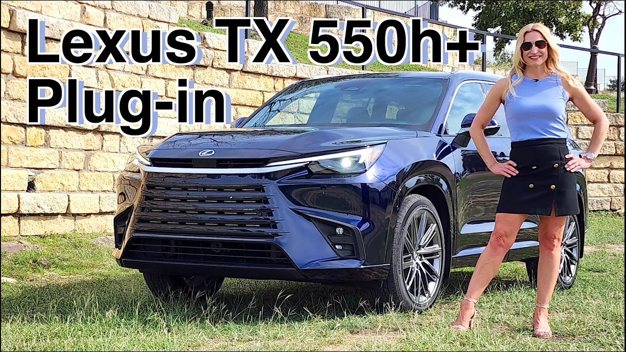 2024 Lexus TX 550h+ PHEV review // Can you guess the price?