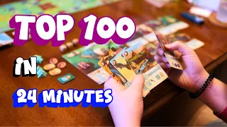 My Top 100 Board Games in 25 Minutes [2025 Edition]