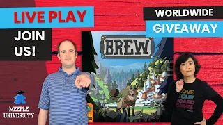 Brew Board Game - LIVE Playthrough & Worldwide Giveaway