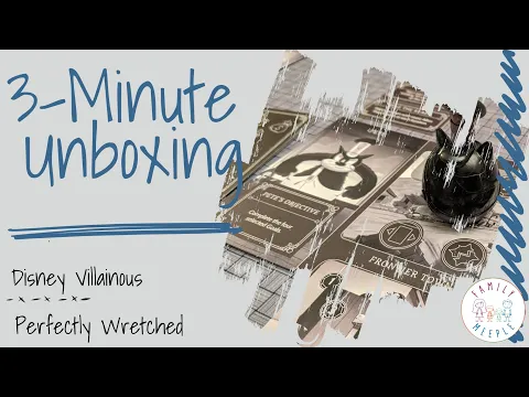 Disney Villainous: Perfectly Wretched - 3-Minute Unboxing