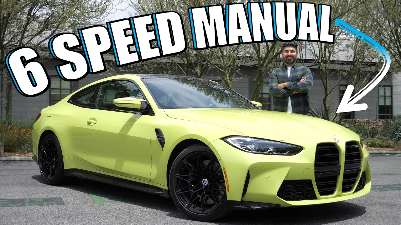 Is The BMW M4 Better With A Manual Transmission?
