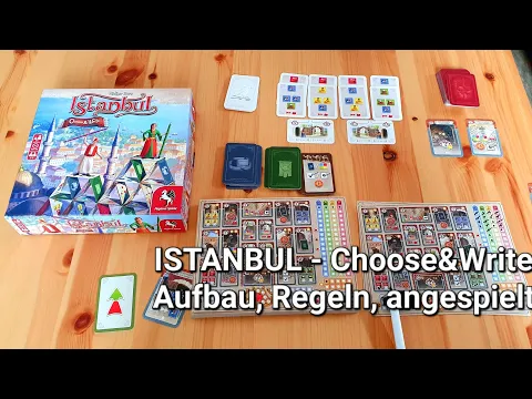 ISTANBUL, Choose & Write // #brettspielvibes