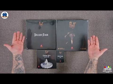 UNBOXING PEST (Kickstarter Edition) - Board Game - #indabox