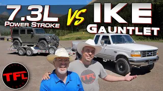 The OBS Ford F-250 7.3L Power Stroke vs World’s Toughest Towing Test: It Did NOT Go Well!