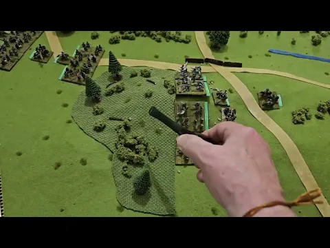 Battle of Champion Hill 1863 - Volley and Bayonet Wargame - 15mm figures - Part 1 of 7