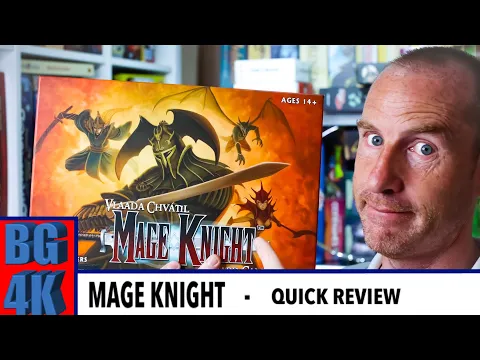 Mage Knight - Boardgames4K Review - Still Worth It?