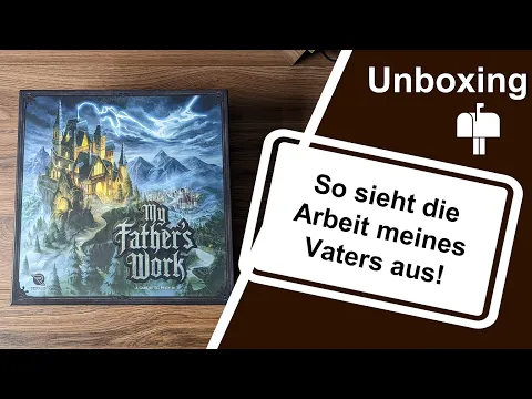 Unboxing of Base Game and scenarios at the end
