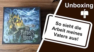 Unboxing of Base Game and scenarios at the end