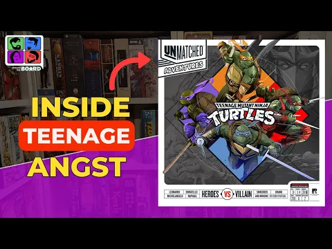 Unboxing Unmatched Adventures Teenage Mutant Ninja Turtles