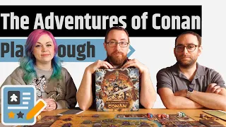 The Adventures of Conan Playthrough - Roll, Negotiate & Fight Your Way To Victory