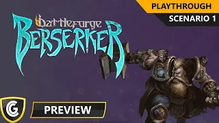 BattleForge Berserker | Preview Playthrough | Scenario 1